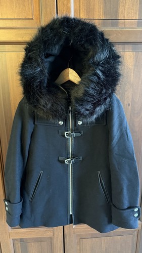 Zara woman cappotto - cappotto, nero