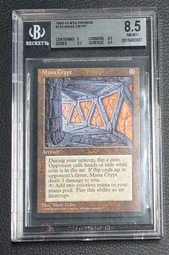 Mana crypt book promo 1995 - crypt,