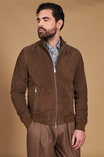 Arienzo bomber vera pelle - bomber,