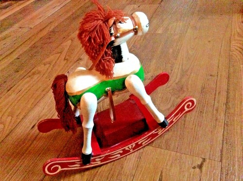 Cavallo dondolo musicale - cavallo,