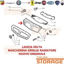 LANCIA DELTA RADIATOR GRILLE