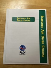 Libretto esami finali corso PADI Enriched Air Diver (n. prodotto 70122)