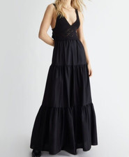 Abito in maglia e popeline