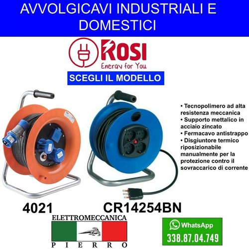 Avvolgicavo prolunga corrente - avvolgicavo,