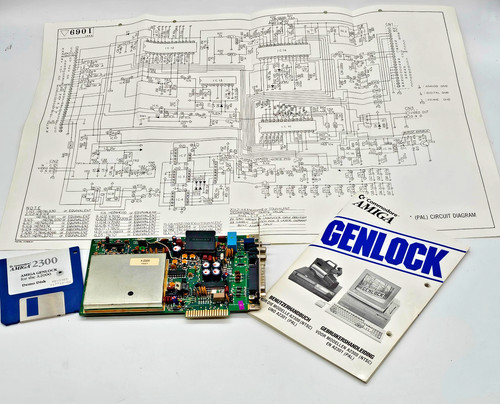 Commodore amiga 2300 genlock - commodore,