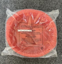 Tupperware Nuovo con scatola rotondo 10" silicone stampo grande stampo magico tortiera rosso