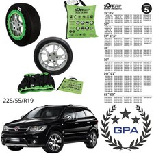 CALZE DA NEVE IN TESSUTO FIAT FREEMONT 2011 2012 2013 2014 2015 MISURA 225/55-19