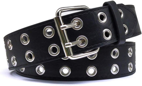Cintura pelle punk doppio - punk,