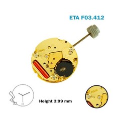 Movimento orologio ETA F03.412