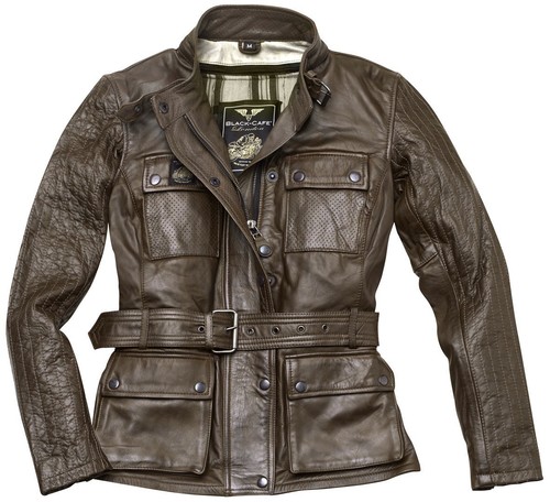 Giacca pelle moto - in, da