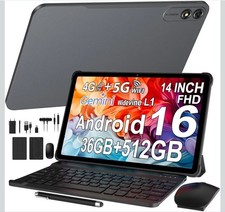 Android 16 Tablet 14 Pollici