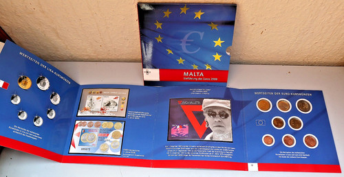 Malta set monete corso kms - set,