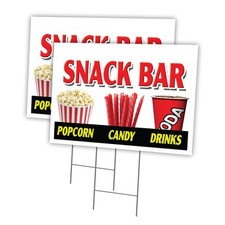 Snack Bar Candy Popcorn