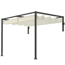 Outsunny Pergola Addossata da