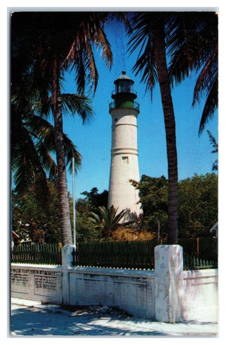 Cartolina key west lighthouse - cartolina,