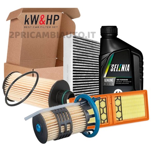 Kit tagliando filtri 5lt - filtri, +