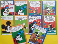 QUADERNI QUADRI Walt Disney  RIG. A D'EPOCA STOCK OFFERTA  10 PZ. VINTAGE (8 2)