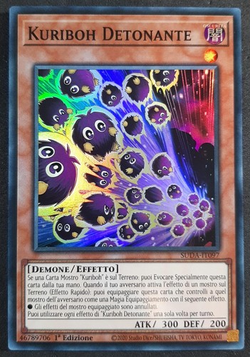 Kuriboh detonante super - kuriboh, rara
