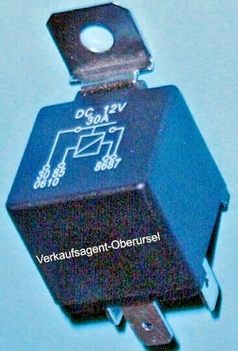 Relè chiusura volt 30 - di, 12