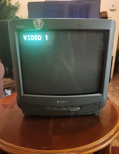 Sony trinitron color - sony, tv