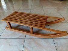 Slitta in legno 