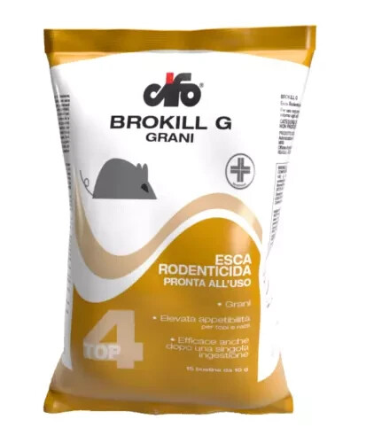 Esca rodenticida pronto uso