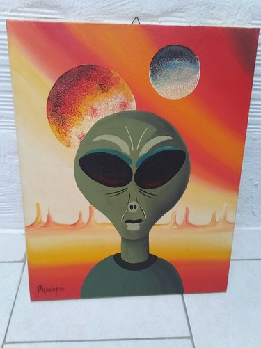 Quadro alieno maurizio - l'alieno, di
