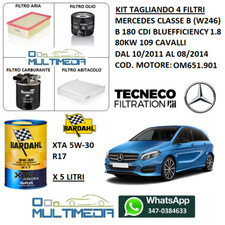 KIT TAGLIANDO FILTRI OLIO