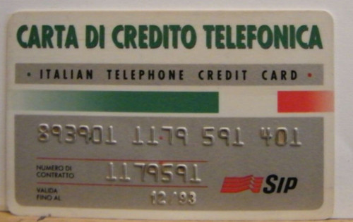 Sip carta credito - sip,