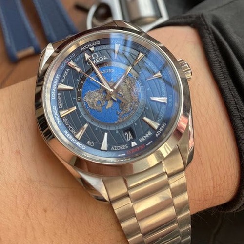 Omega seamaster aqua - aqua, terra