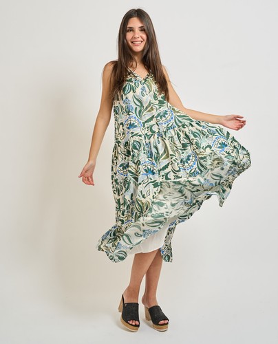 Abito lungo donna iblues - abito,