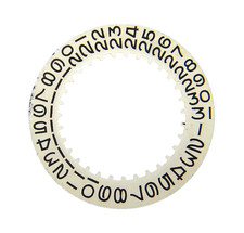 Rolex date disc Submariner GMT silver - open 6 & 9 - cal. 1560 1570 1575