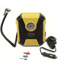 Compressore Aria Auto Portatile 12v 150 Psi Ruote Auto Portatile 3 Beccucci