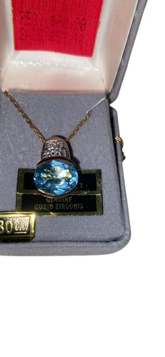 Collana con zirconi pietre - e,