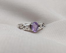 Ametista Anello 925 Argento