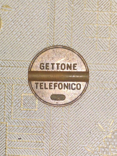 Gettone telefonico sip senza - sip,