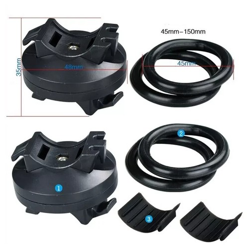 Clip supporto luce manubrio - clip,