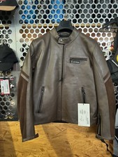 Giubbotto Moto Dainese Merak Leather Jacket Tobacco Tg 48