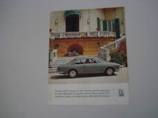 advertising Pubblicità 1967 LANCIA FLAVIA COUPE' 1,8 I