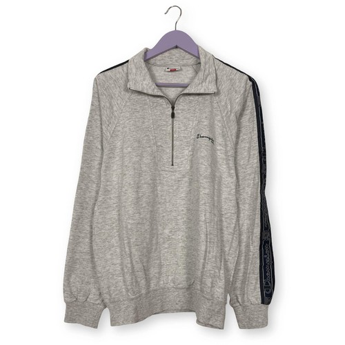 Felpa champion vintage grigia - felpa,