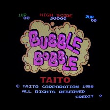 Used BUBBLE BOBBLE TAITO 1986