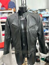 Paul Smith Giacca In Pelle Uomo Man Tg46 Nero LLV1072