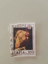 N°2 STAMPS ITALY REPUBLIC 100