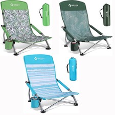 VILLEY Sedie da Spiaggia Basse