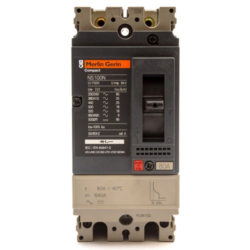 Merlin gerin ns100n 80a - ns100n, 2p