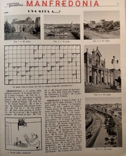 MANFREDONIA FOGGIA 1996 PAGINA INTERA CON CINQUE FOTO