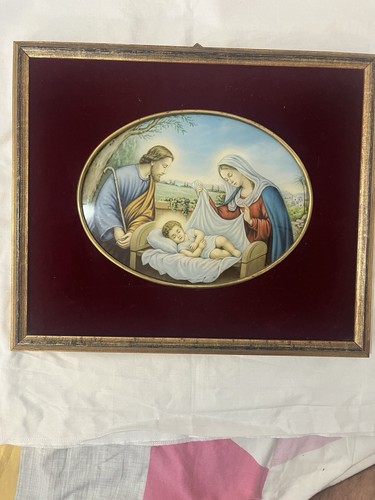 Quadro sacra famiglia vintage - quadro,