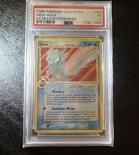 Mew gold star psa 101 - psa, ex