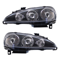 SET 2 FARO FANALE PROIETTORE ANTERIORE PER ALFA ROMEO 147 DA 2004 H7 H1 REG ELET