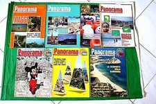 PANORAMA VIAGGI sette riviste illustrate anni '70